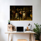 NIGHTWATCH TRIBUTE Selbstklebendes Horizontal-Poster