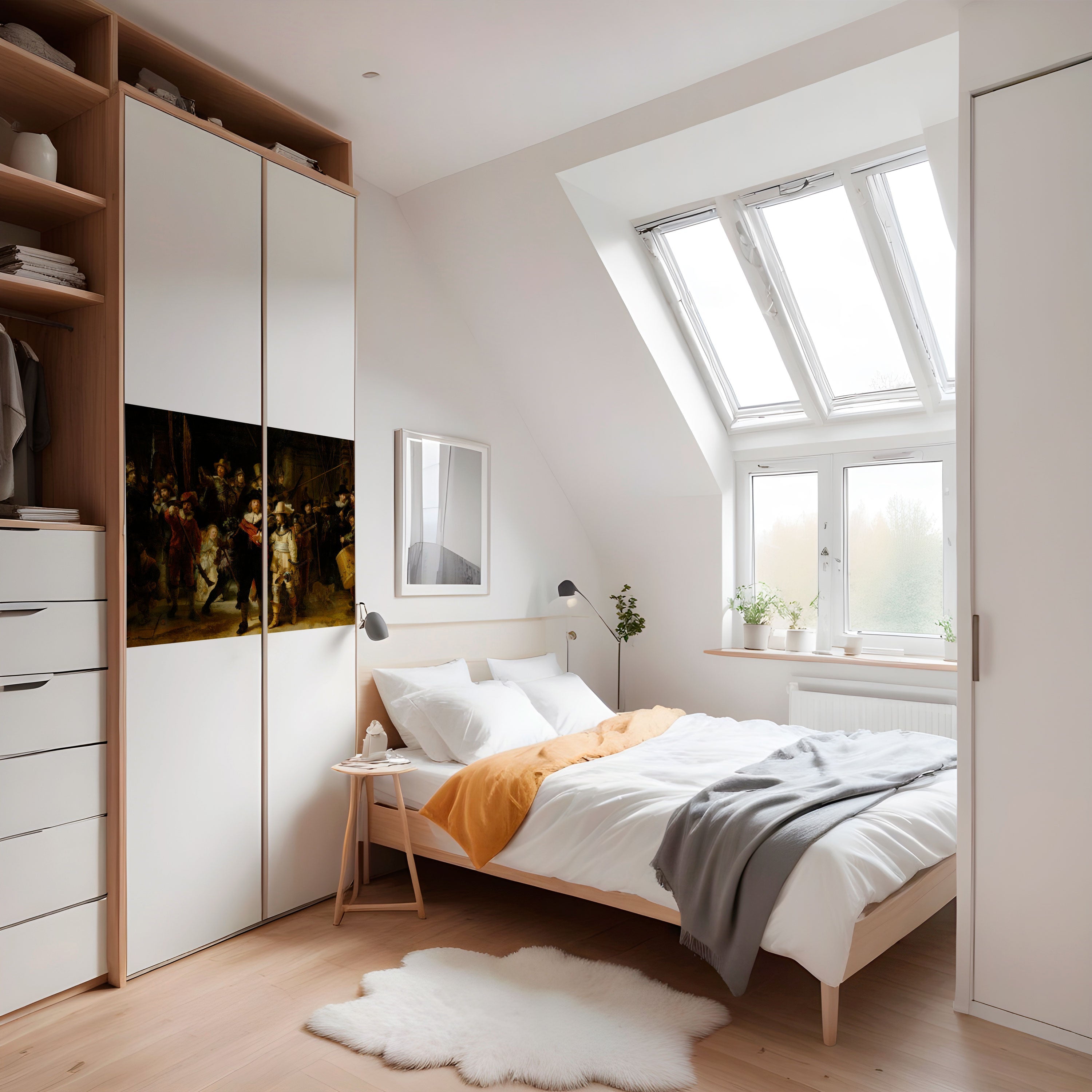 NIGHTWATCH TRIBUTE Selbstklebendes Horizontal-Poster