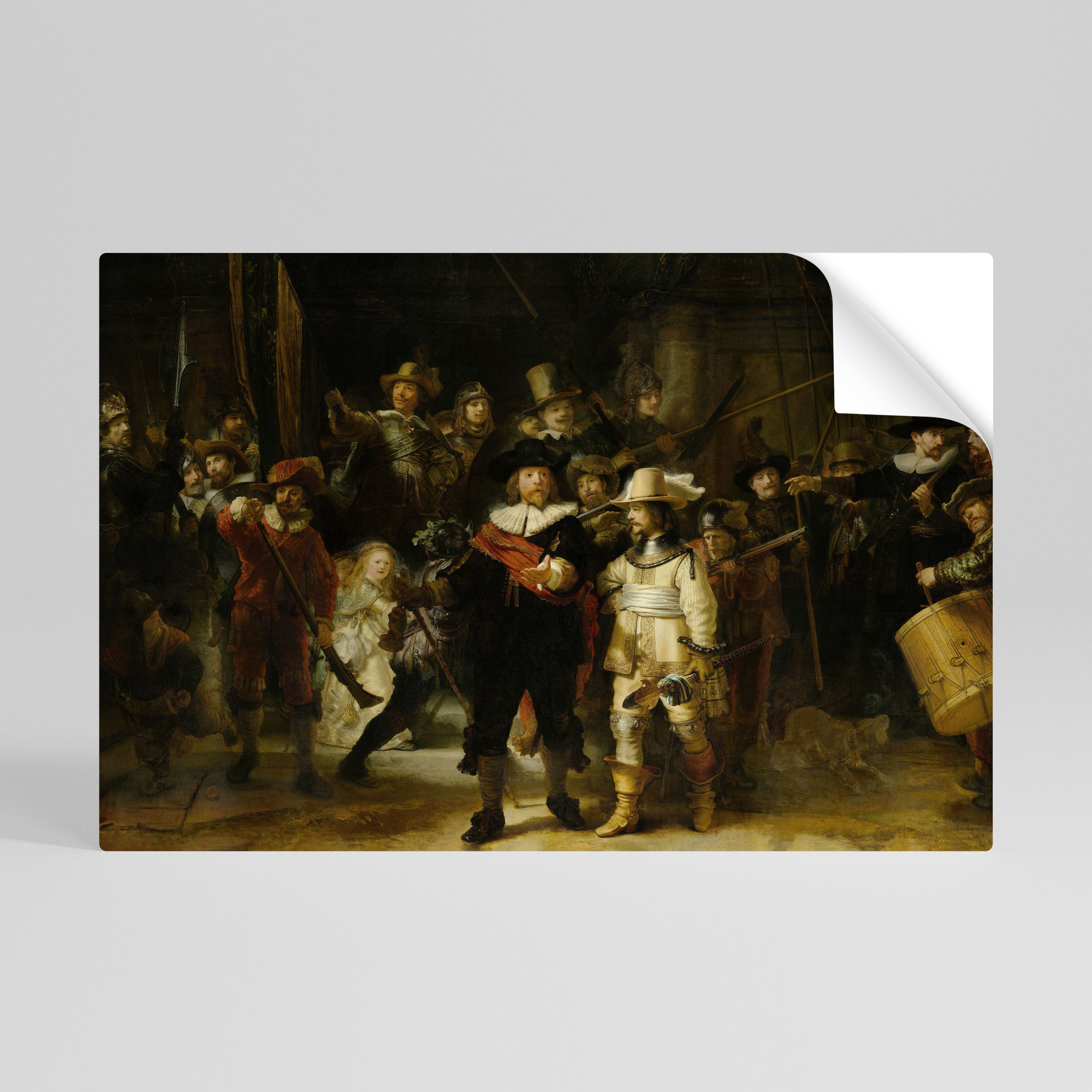NIGHTWATCH TRIBUTE Selbstklebendes Horizontal-Poster