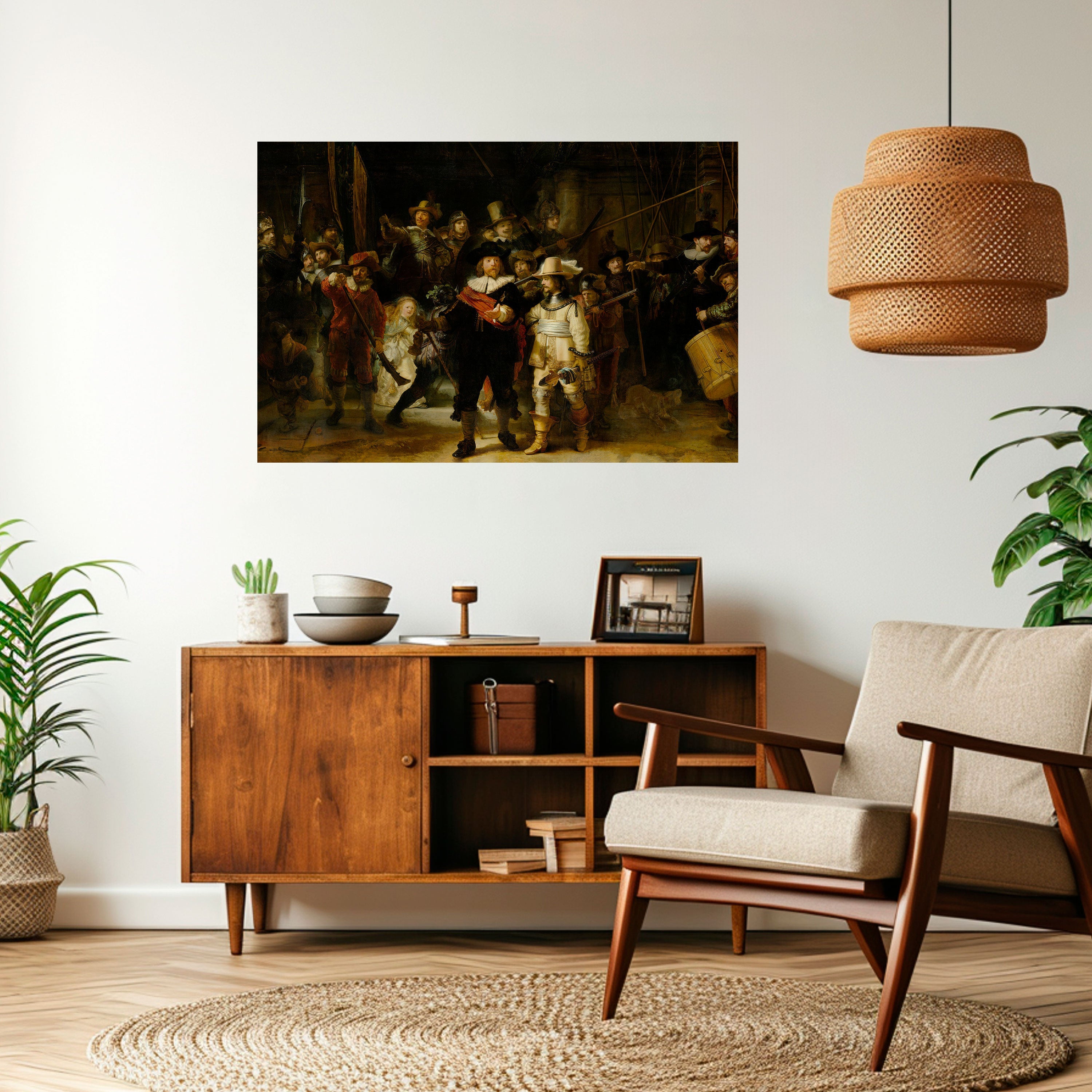 NIGHTWATCH TRIBUTE Selbstklebendes Horizontal-Poster