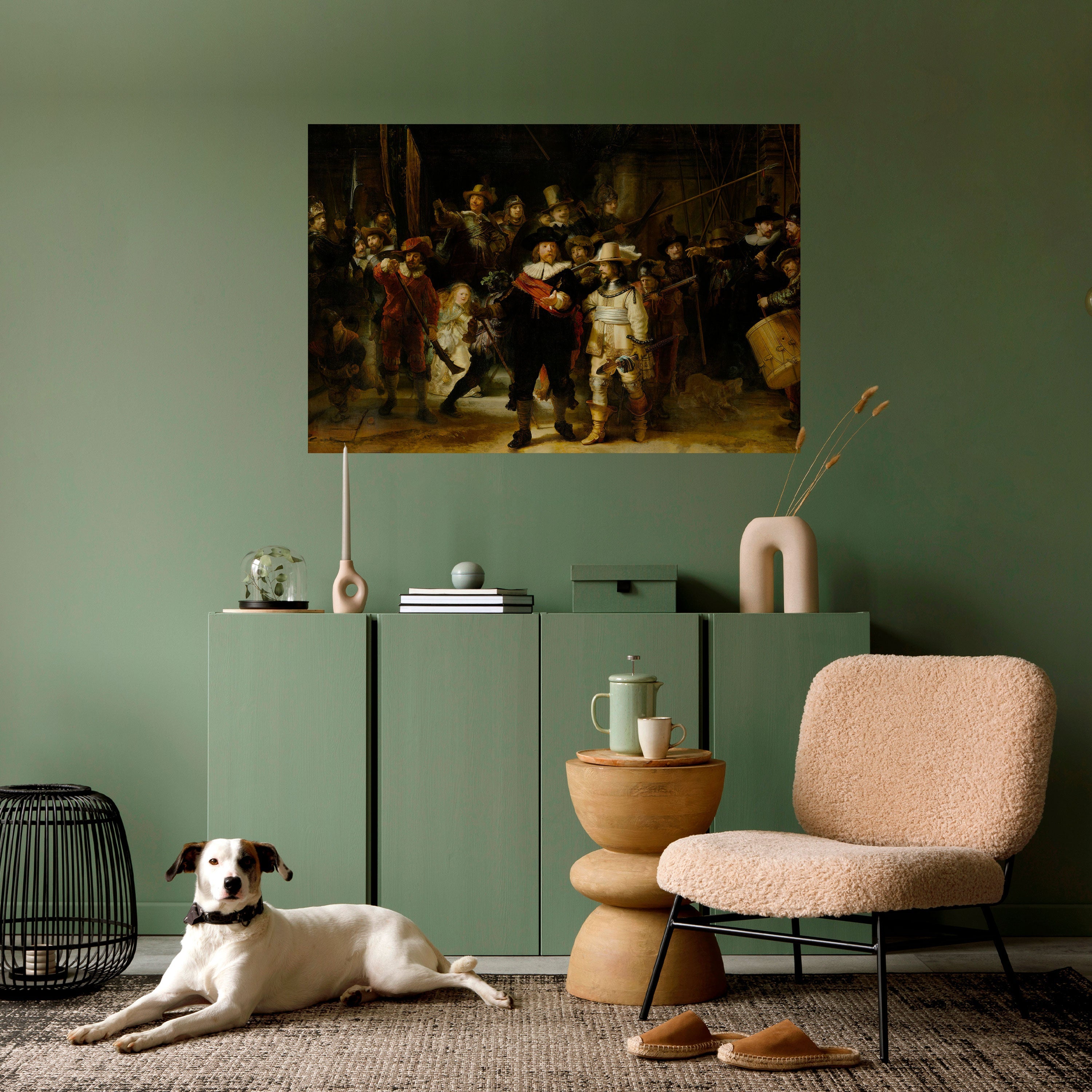 NIGHTWATCH TRIBUTE Selbstklebendes Horizontal-Poster