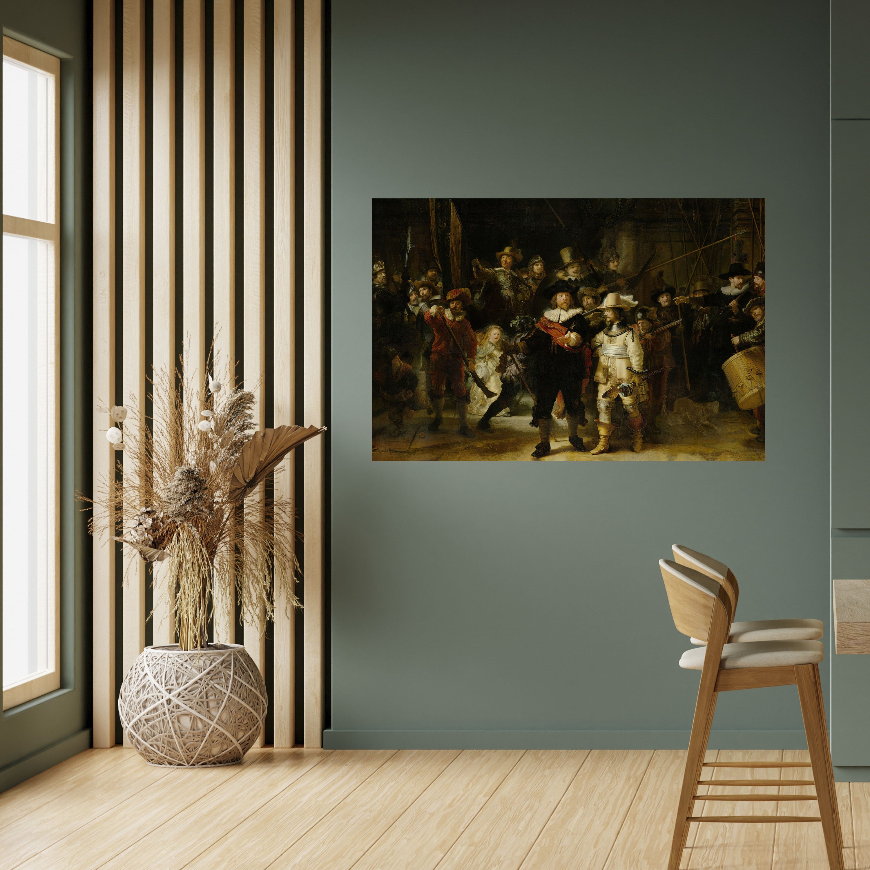 NIGHTWATCH TRIBUTE Selbstklebendes Horizontal-Poster