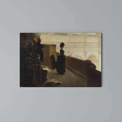 WHISPERS OF PASSION Horizontal Canvas Print
