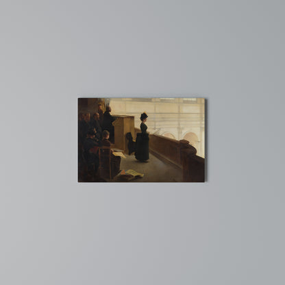 WHISPERS OF PASSION Horizontal Canvas Print