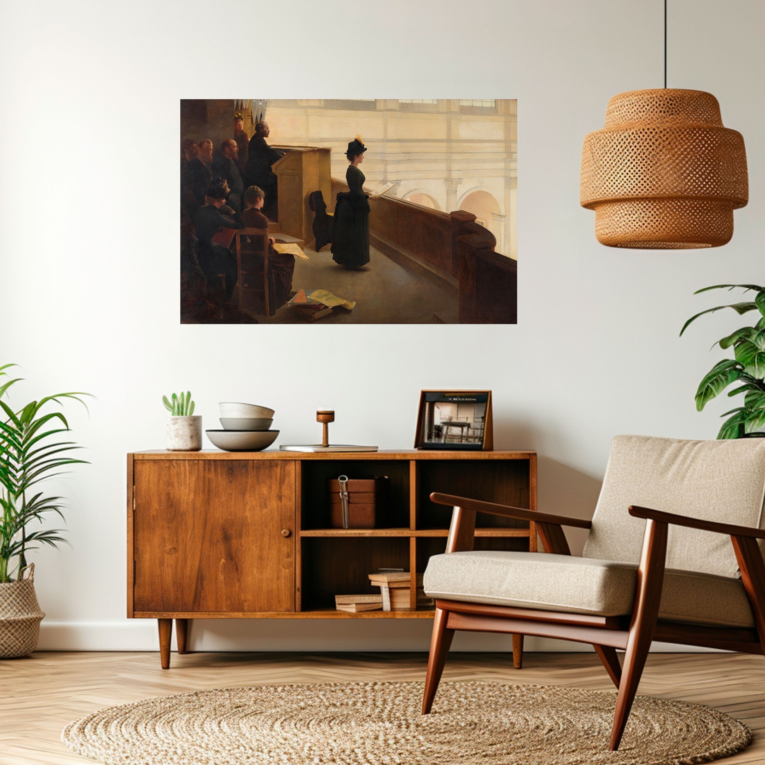 WHISPERS OF PASSION Selbstklebendes Horizontal-Poster