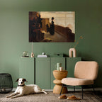 WHISPERS OF PASSION Selbstklebendes Horizontal-Poster