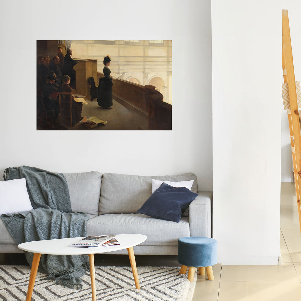 WHISPERS OF PASSION Selbstklebendes Horizontal-Poster