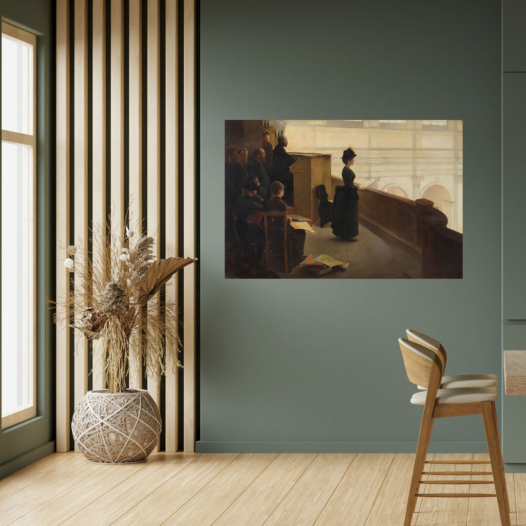 WHISPERS OF PASSION Selbstklebendes Horizontal-Poster