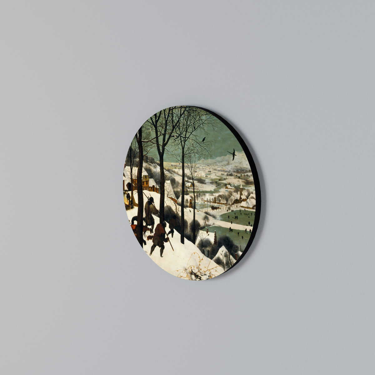FROSTBITTEN ADVENTURES Round Wall Art