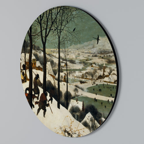 FROSTBITTEN ADVENTURES Round Wall Art