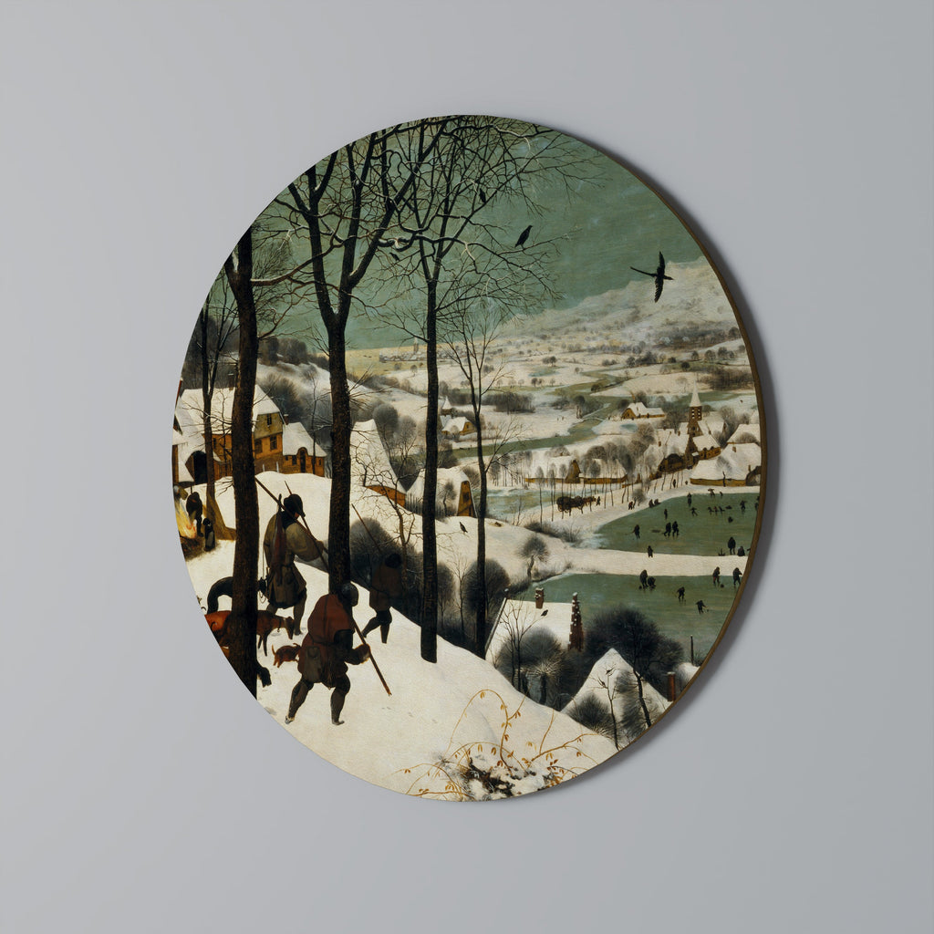 FROSTBITTEN ADVENTURES Runde Wanddekoration Ø 69 cm