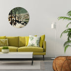 FROSTBITTEN ADVENTURES Runde Wanddekoration Ø 69 cm