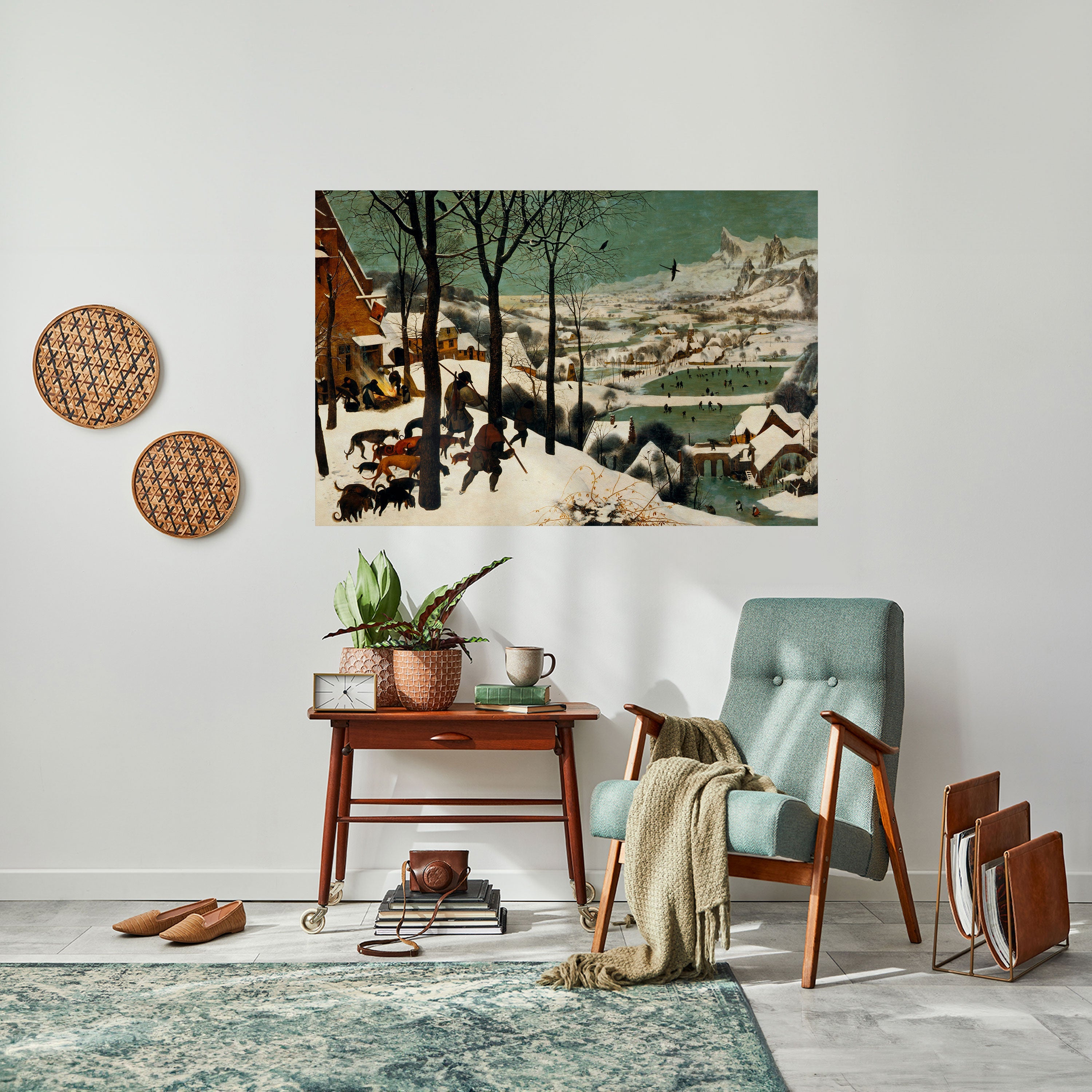 FROSTBITTEN ADVENTURES Selbstklebendes Horizontal-Poster