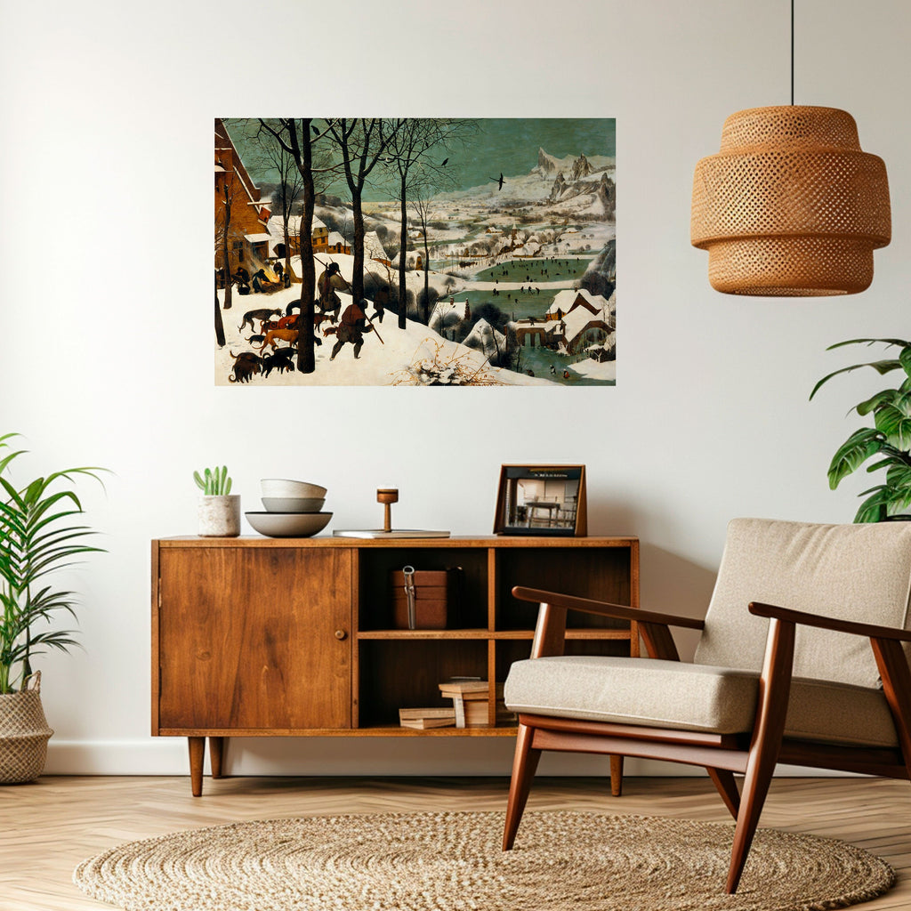 FROSTBITTEN ADVENTURES Selbstklebendes Horizontal-Poster