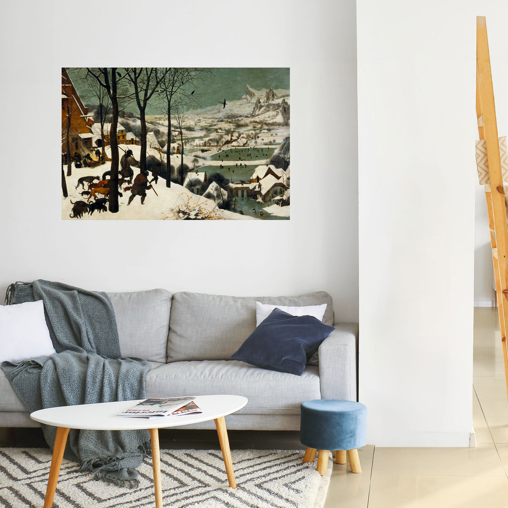 FROSTBITTEN ADVENTURES Selbstklebendes Horizontal-Poster