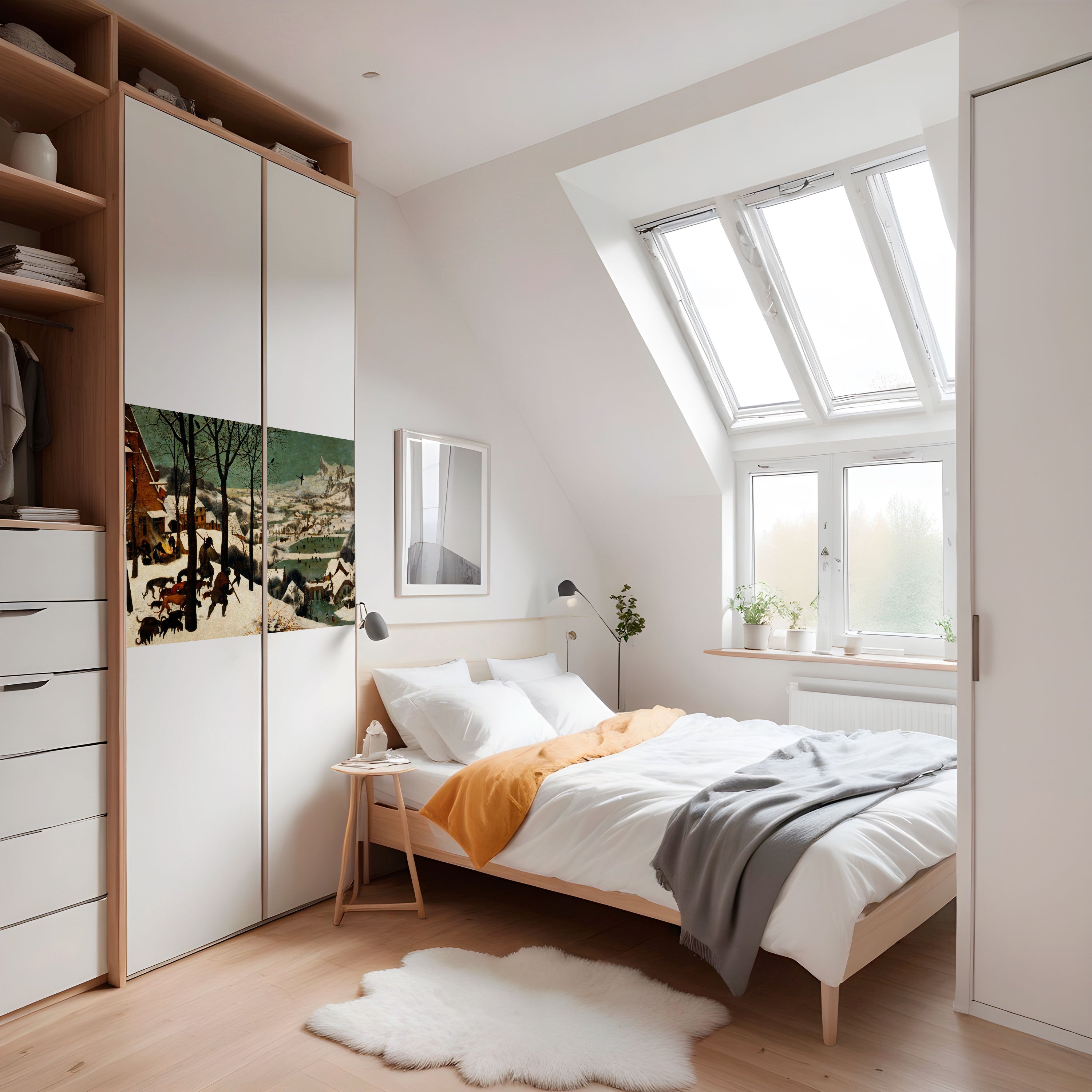 FROSTBITTEN ADVENTURES Selbstklebendes Horizontal-Poster