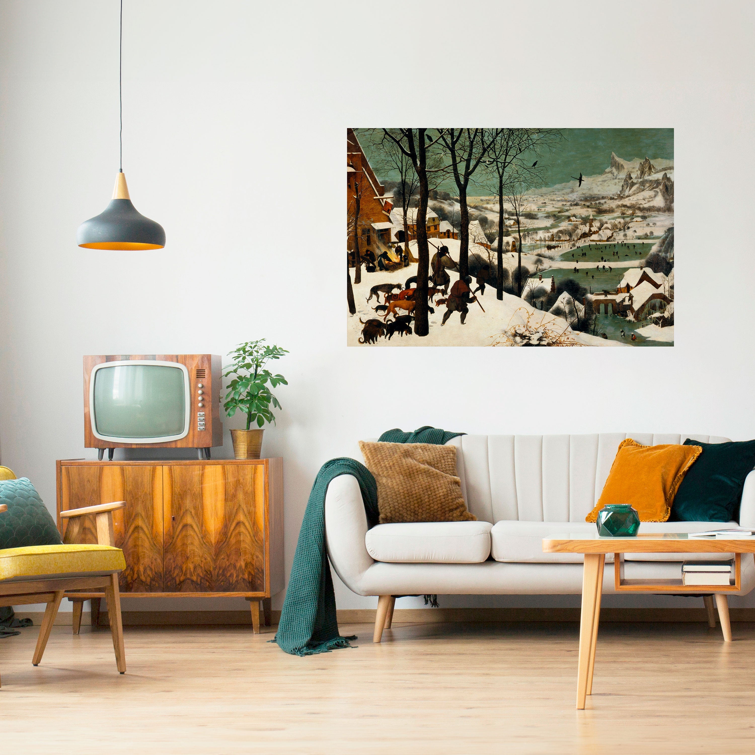 FROSTBITTEN ADVENTURES Selbstklebendes Horizontal-Poster