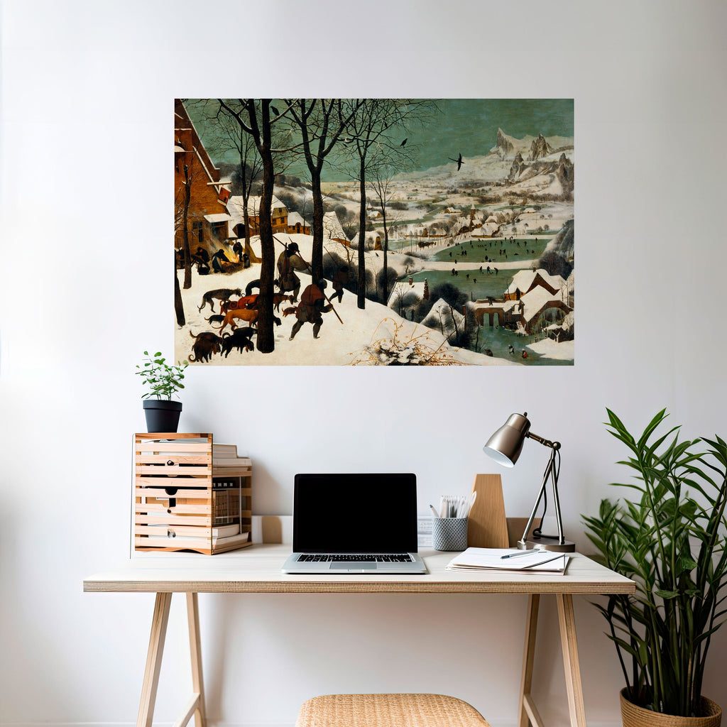 FROSTBITTEN ADVENTURES Selbstklebendes Horizontal-Poster