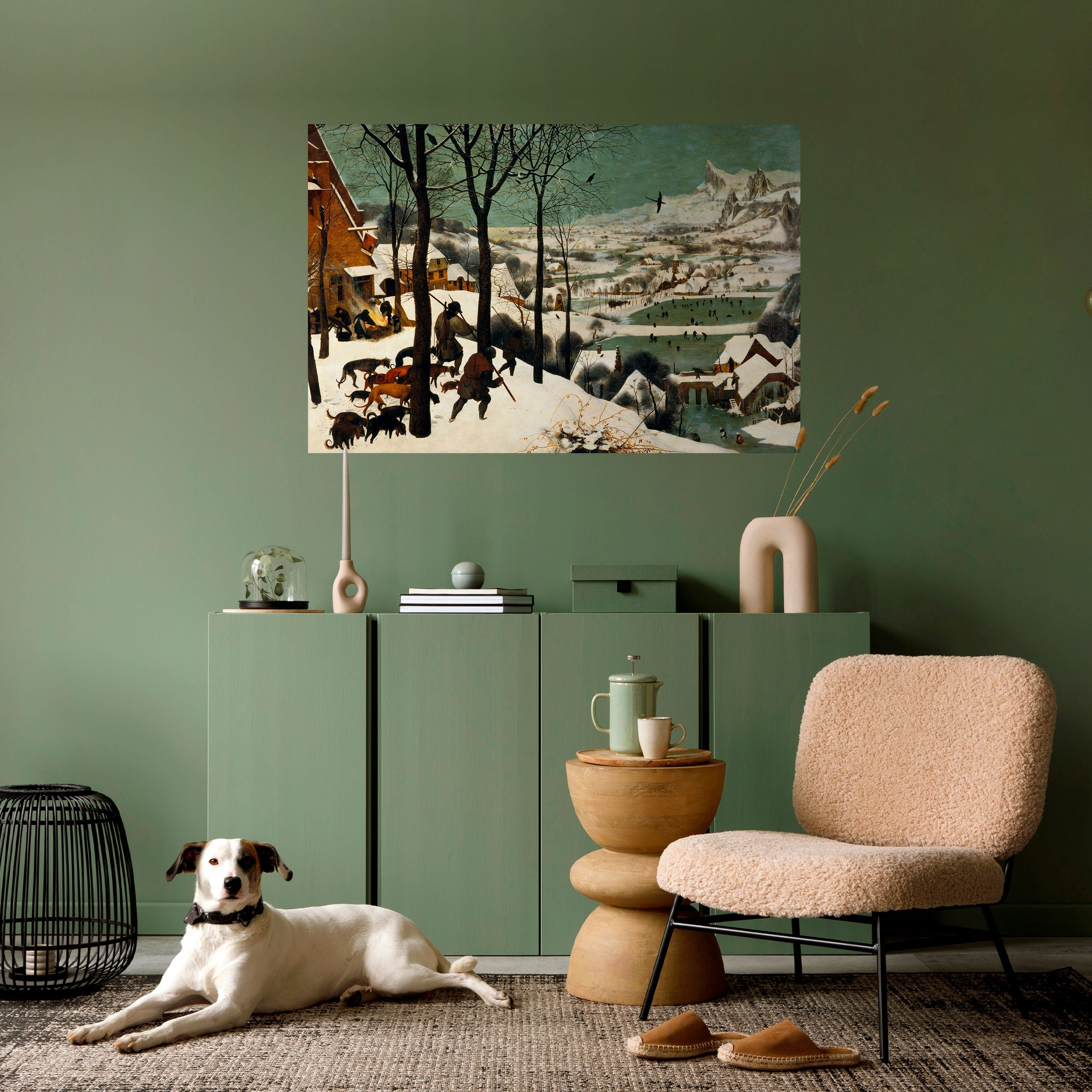 FROSTBITTEN ADVENTURES Selbstklebendes Horizontal-Poster