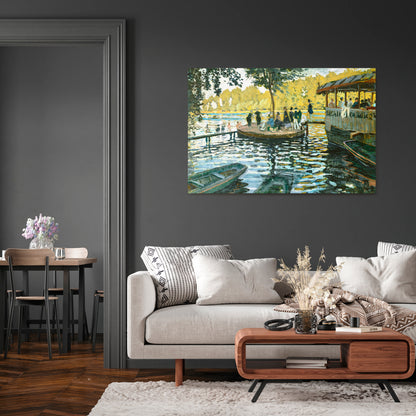 AN OASIS OF JOY Horizontal Canvas Print
