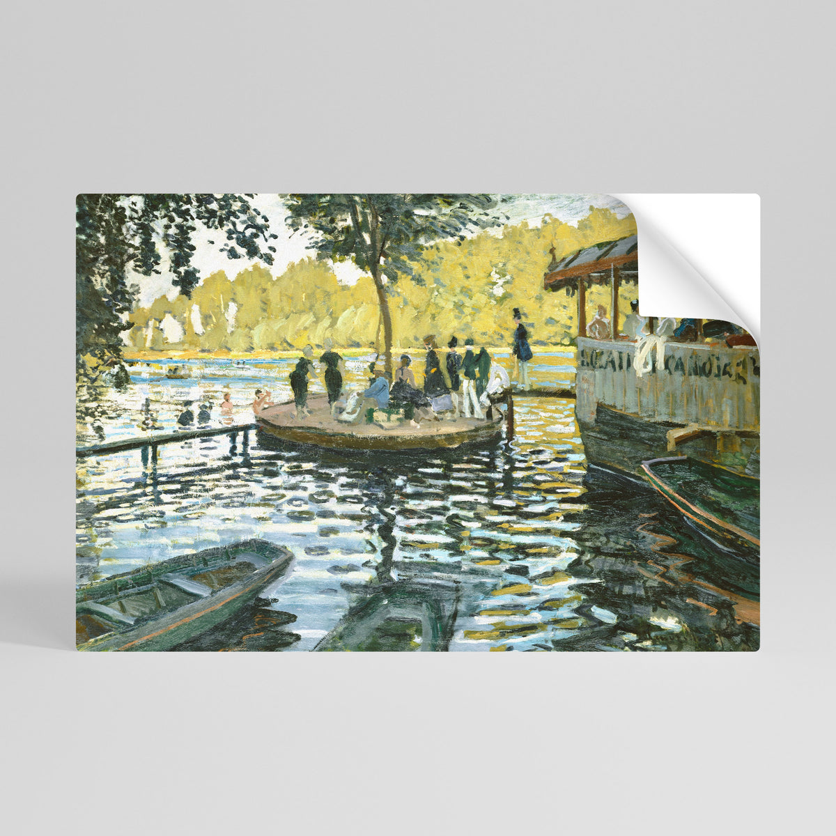 AN OASIS OF JOY Peel and Stick Horizontal Poster