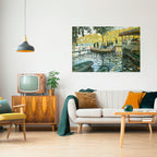 AN OASIS OF JOY Selbstklebendes Horizontal-Poster