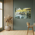 AN OASIS OF JOY Selbstklebendes Horizontal-Poster