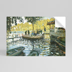 AN OASIS OF JOY Selbstklebendes Horizontal-Poster