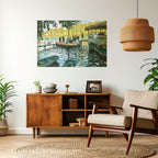 AN OASIS OF JOY Selbstklebendes Horizontal-Poster