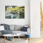 AN OASIS OF JOY Selbstklebendes Horizontal-Poster