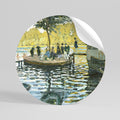 AN OASIS OF JOY Peel and Stick Round Sticker