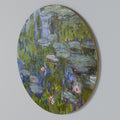 WATER LILIES Round Wall Art