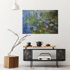 WATER LILIES Selbstklebendes Horizontal-Poster