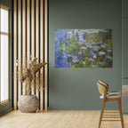 WATER LILIES Selbstklebendes Horizontal-Poster