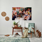 LUNCHEON OF THE BOATING PARTY Selbstklebendes Horizontal-Poster