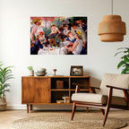 LUNCHEON OF THE BOATING PARTY Selbstklebendes Horizontal-Poster