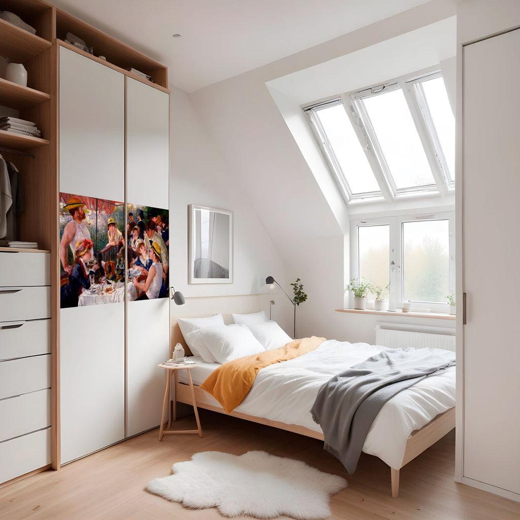 LUNCHEON OF THE BOATING PARTY Selbstklebendes Horizontal-Poster