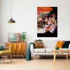 LUNCHEON OF THE BOATING PARTY Selbstklebendes Poster - Hochformat