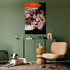 LUNCHEON OF THE BOATING PARTY Selbstklebendes Poster - Hochformat