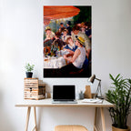 LUNCHEON OF THE BOATING PARTY Selbstklebendes Poster - Hochformat