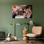 LUNCHEON OF THE BOATING PARTY Selbstklebendes Horizontal-Poster