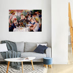 LUNCHEON OF THE BOATING PARTY Selbstklebendes Horizontal-Poster