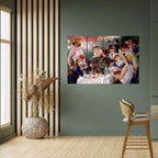 LUNCHEON OF THE BOATING PARTY Selbstklebendes Horizontal-Poster