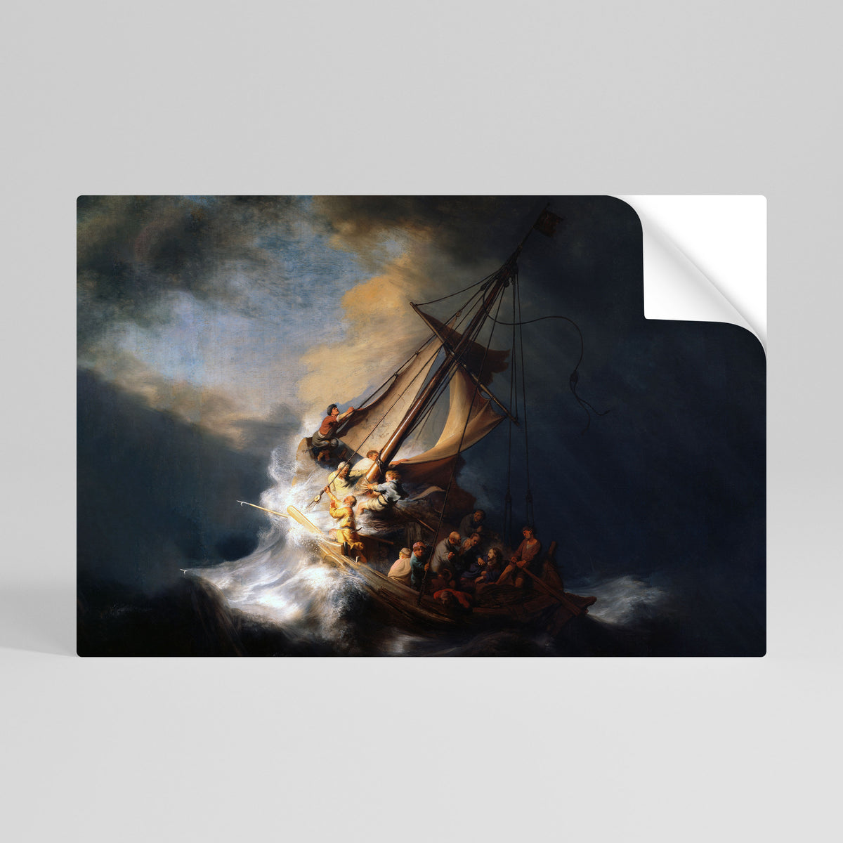 STORM OF HEROES Selbstklebendes Horizontal-Poster