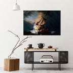 STORM OF HEROES Selbstklebendes Horizontal-Poster