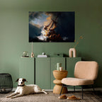 STORM OF HEROES Selbstklebendes Horizontal-Poster