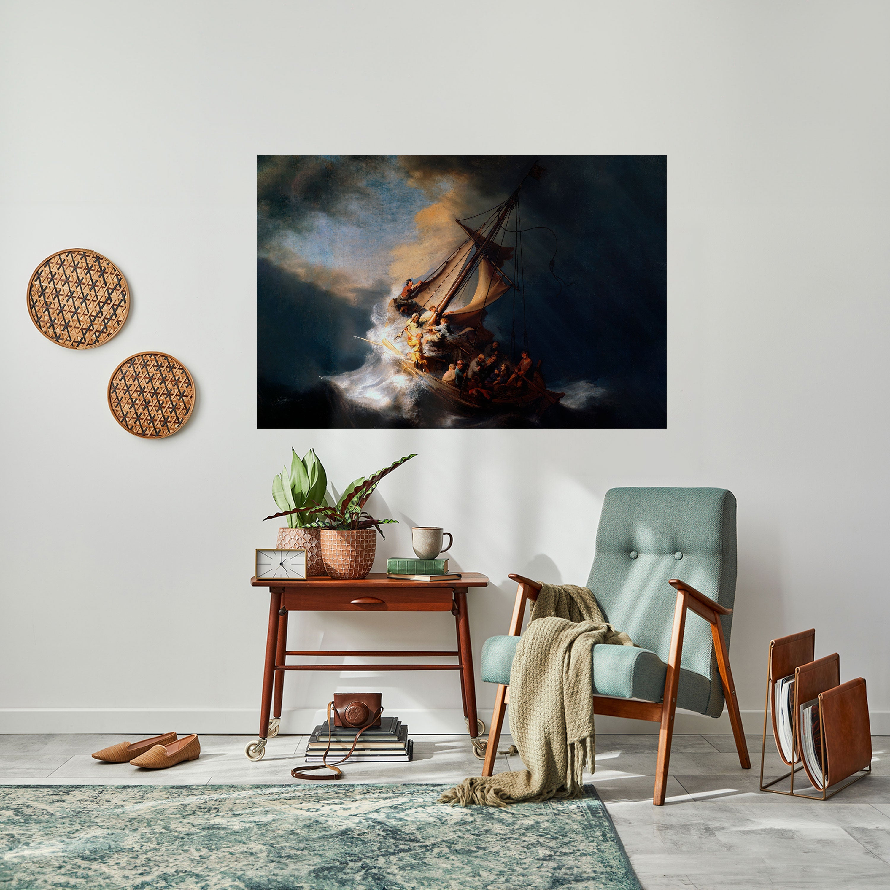 STORM OF HEROES Selbstklebendes Horizontal-Poster