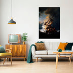 STORM OF HEROES Selbstklebendes Poster - Hochformat