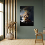 STORM OF HEROES Selbstklebendes Poster - Hochformat