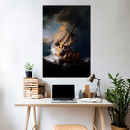 STORM OF HEROES Selbstklebendes Poster - Hochformat